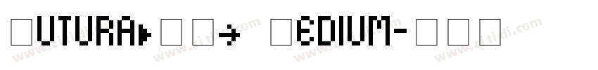 FuturaBQSC Medium字体转换